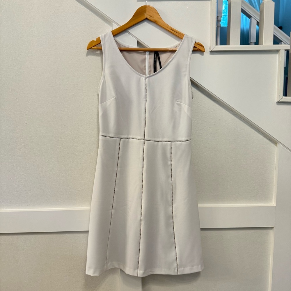 Marc New York White Sleeveless Dress size 6